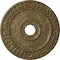 Ekena Millwork Wreath Ceiling Medallion (Canopies up to 6"), 21 1/8"OD x 3 5/8"ID x 7/8"P, Mississippi Mud Crackle CM21WRMMC - alternate 1